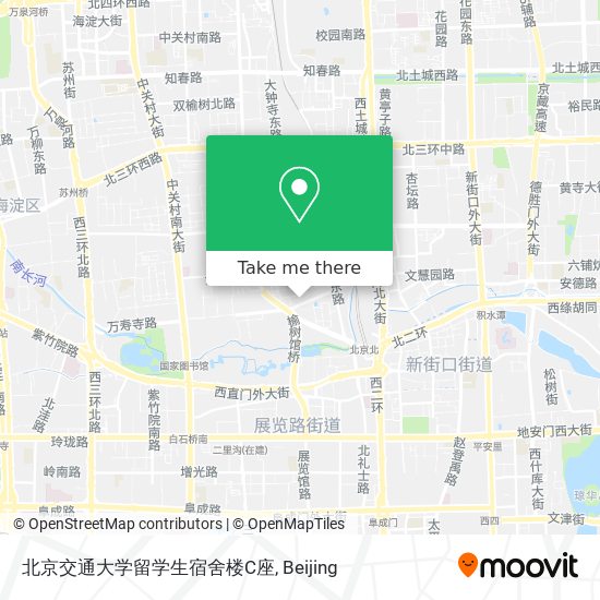 北京交通大学留学生宿舍楼C座 map