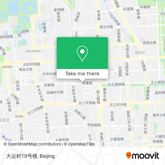 大运村10号楼 map