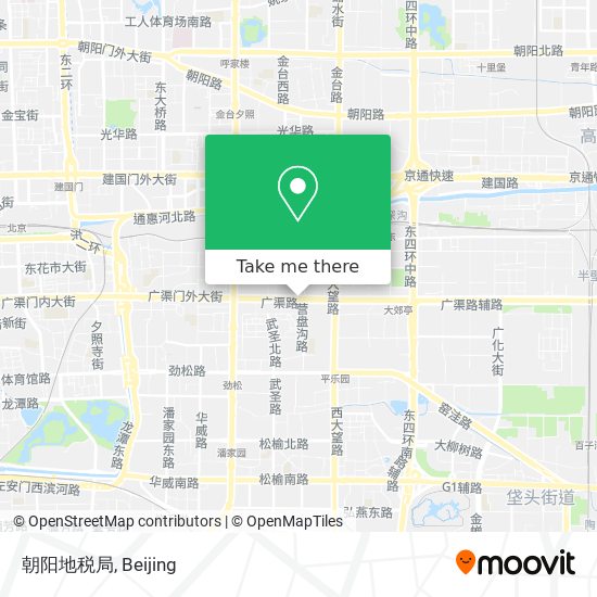 朝阳地税局 map