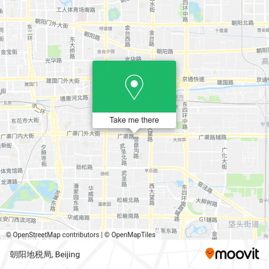 朝阳地税局 map
