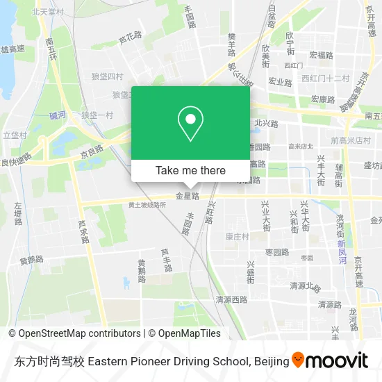 东方时尚驾校 Eastern Pioneer Driving School map