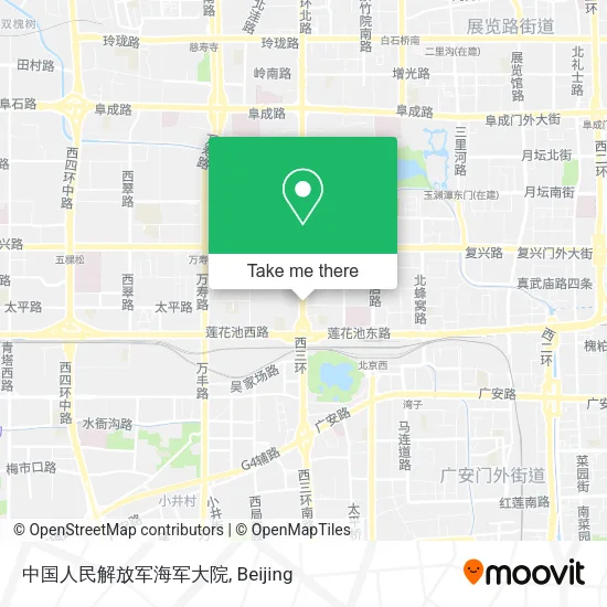 中国人民解放军海军大院 map