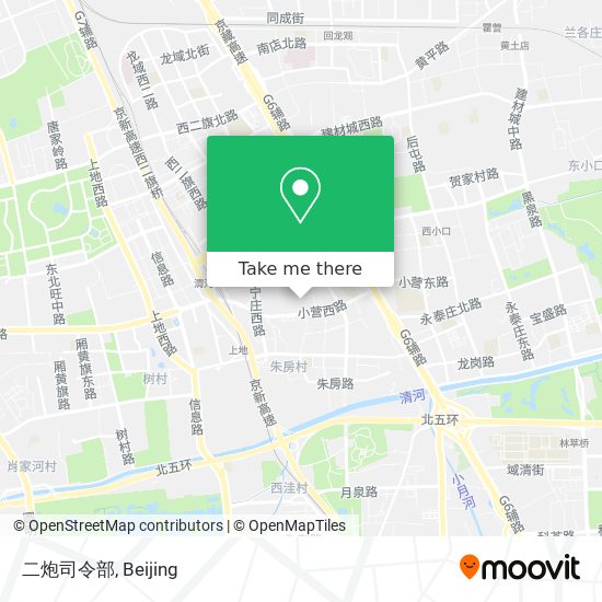 二炮司令部 map