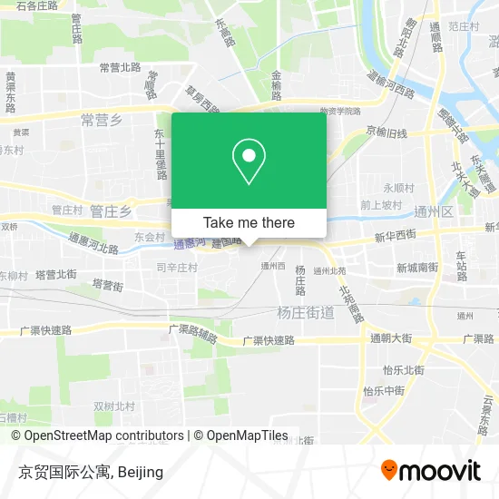 京贸国际公寓 map