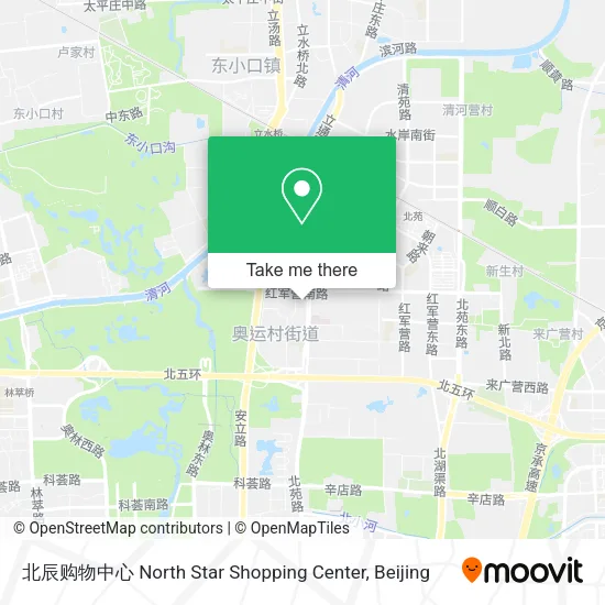 北辰购物中心 North Star Shopping Center map