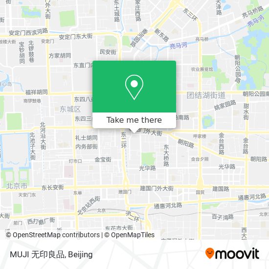 MUJI 无印良品 map