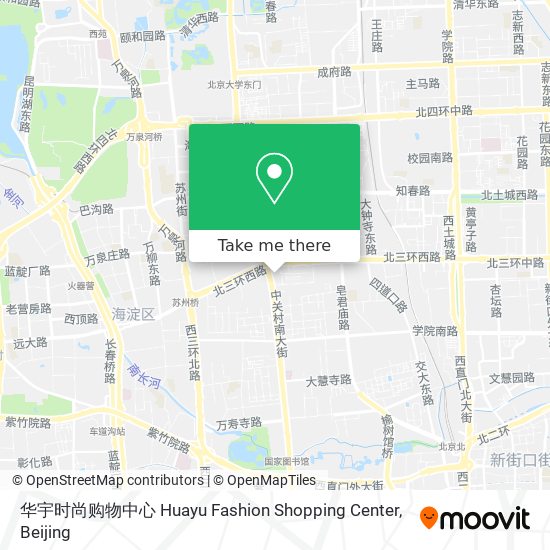 华宇时尚购物中心 Huayu Fashion Shopping Center map