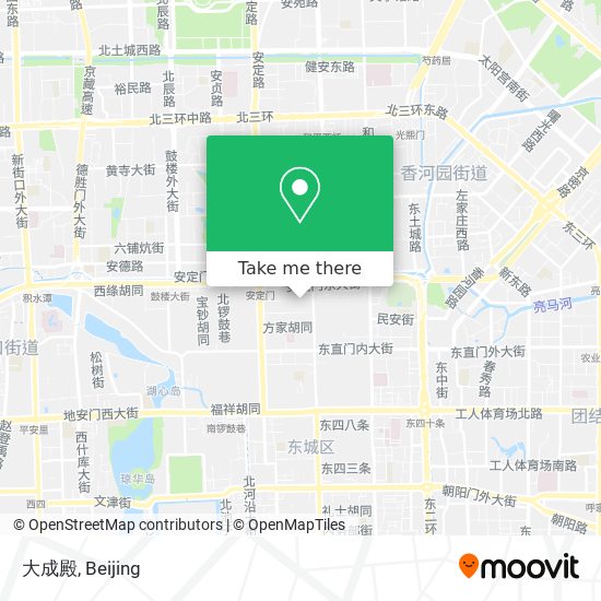 大成殿 map