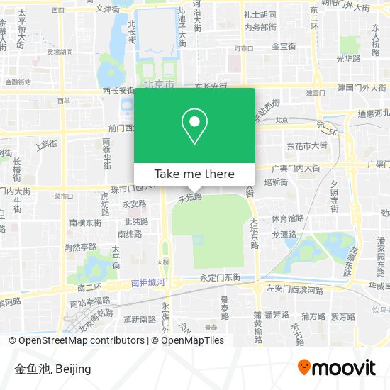 金鱼池 map