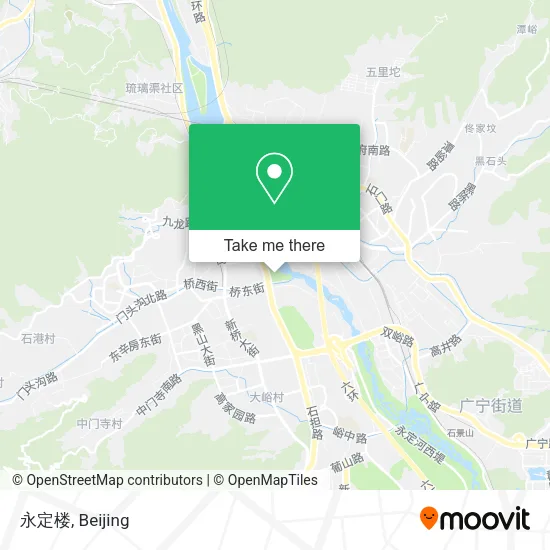 永定楼 map