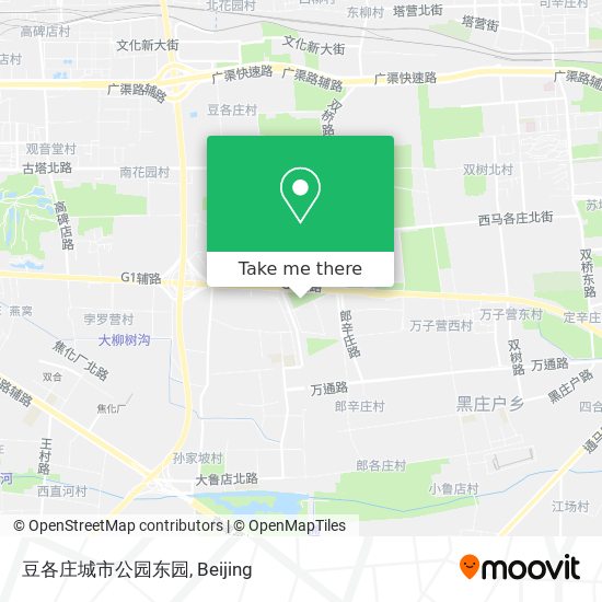 豆各庄城市公园东园 map