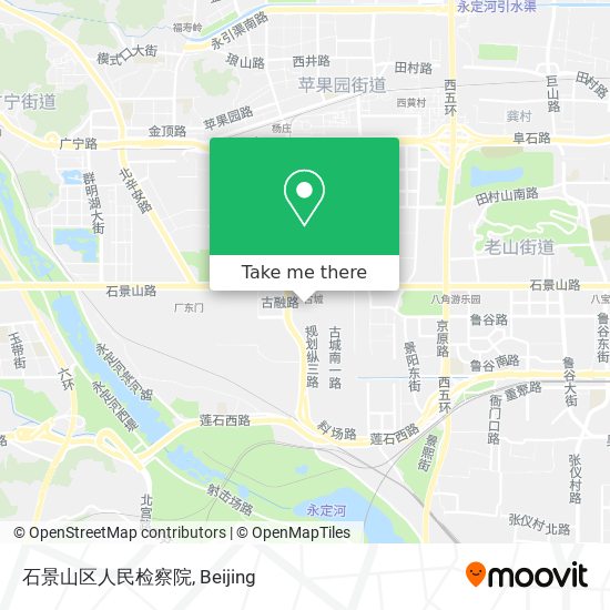 石景山区人民检察院 map
