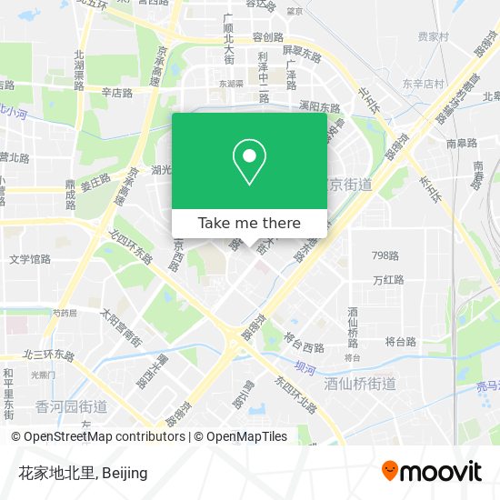 花家地北里 map