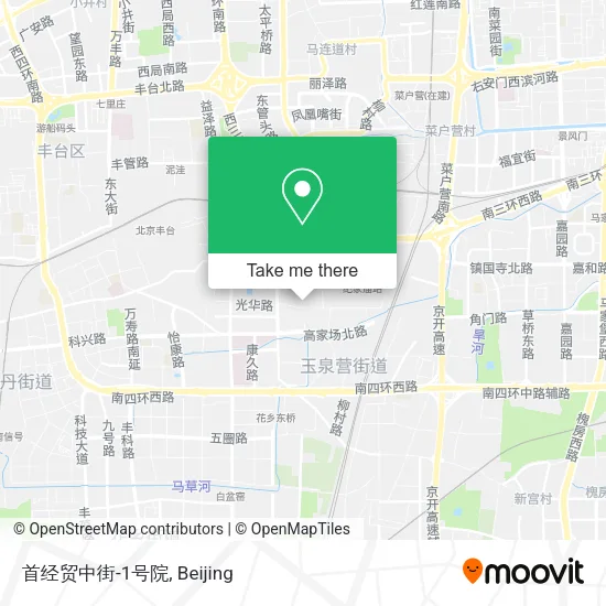 首经贸中街-1号院 map