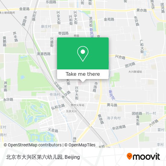 北京市大兴区第六幼儿园 map