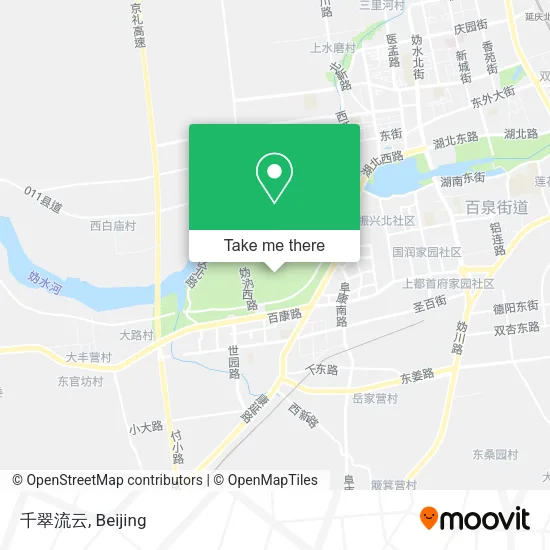 千翠流云 map