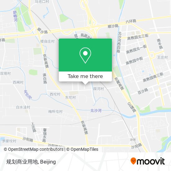 规划商业用地 map