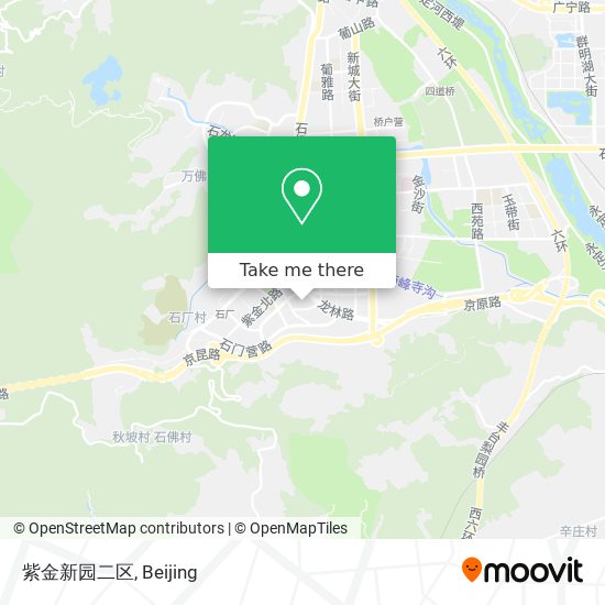 紫金新园二区 map