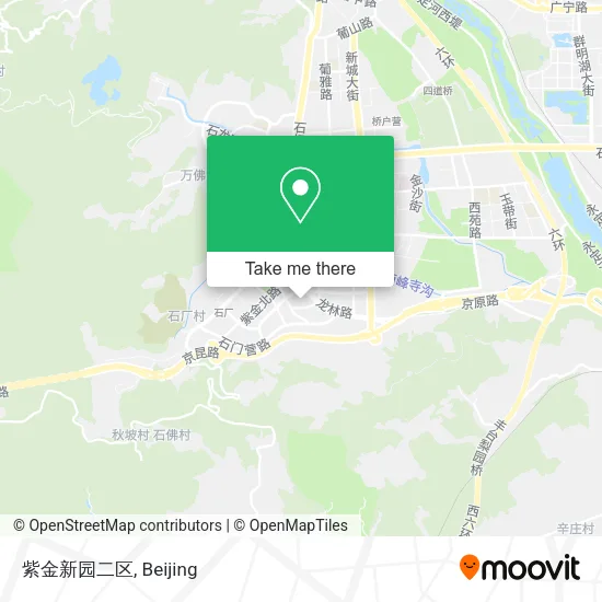 紫金新园二区 map