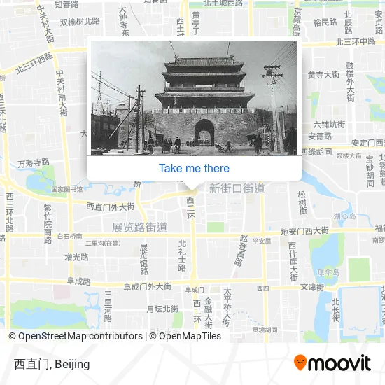 西直门 map