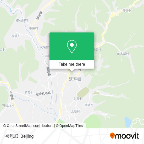 祾恩殿 map
