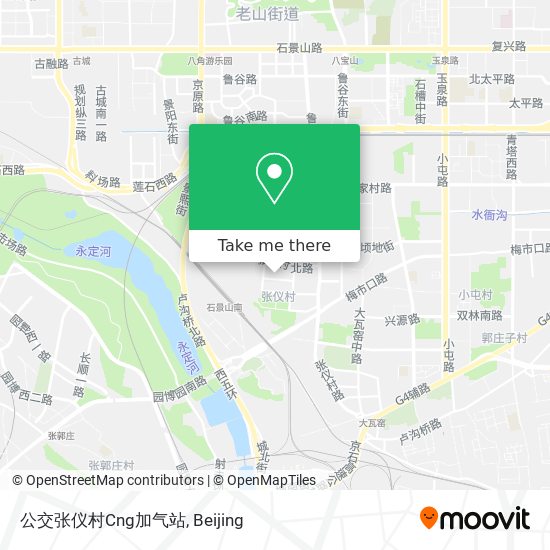 公交张仪村Cng加气站 map