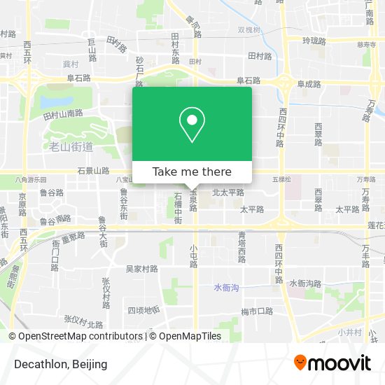 Decathlon map