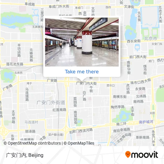 广安门内 map