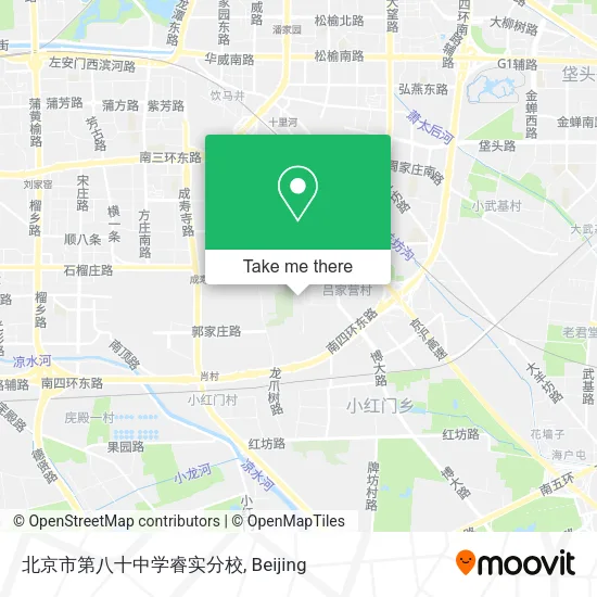 北京市第八十中学睿实分校 map