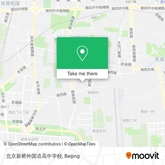 北京新桥外国语高中学校 map