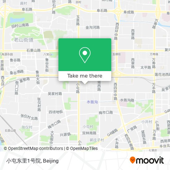 小屯东里1号院 map