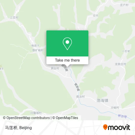 马莲桥 map