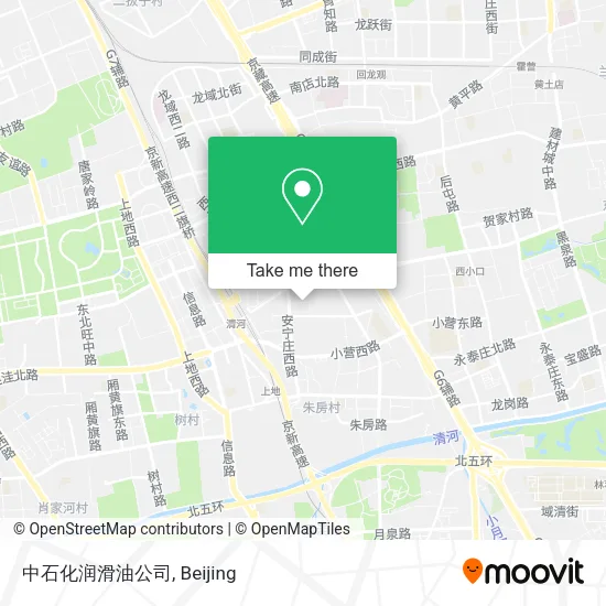 中石化润滑油公司 map