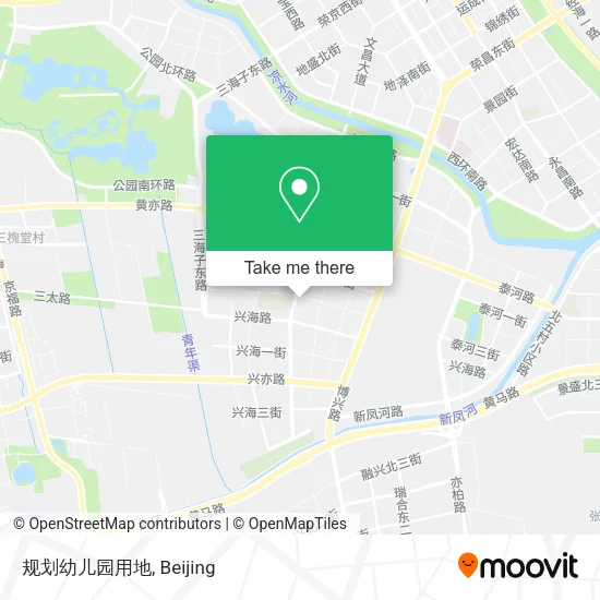 规划幼儿园用地 map