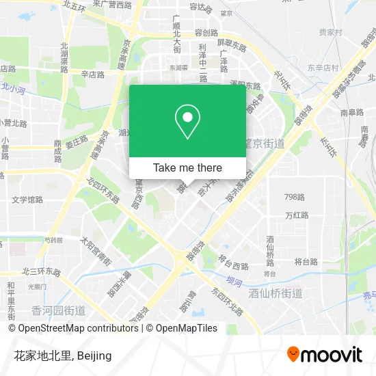 花家地北里 map