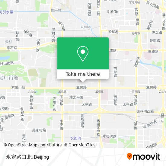 永定路口北 map