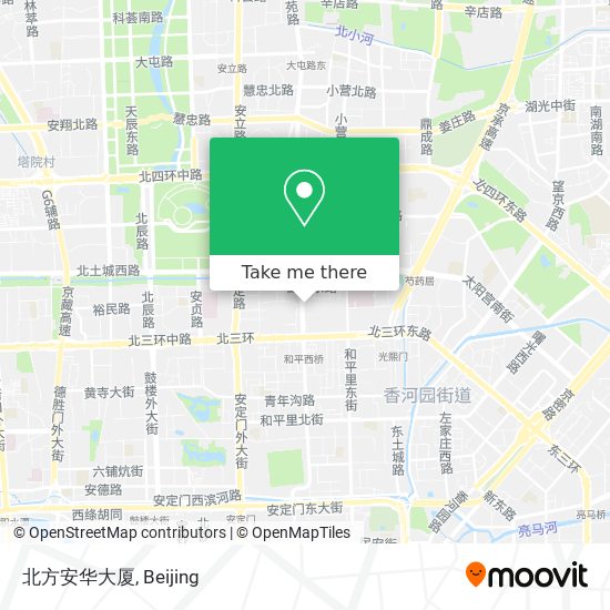 北方安华大厦 map