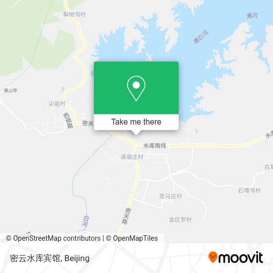 密云水库宾馆 map