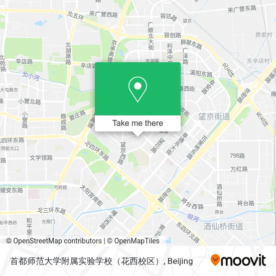 首都师范大学附属实验学校（花西校区） map