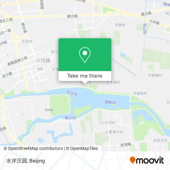 水岸庄园 map