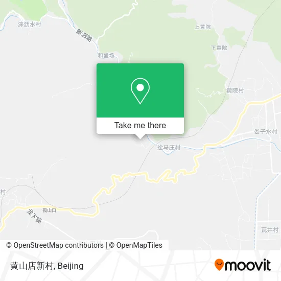 黄山店新村 map