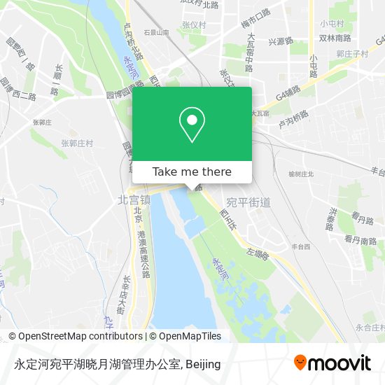 永定河宛平湖晓月湖管理办公室 map