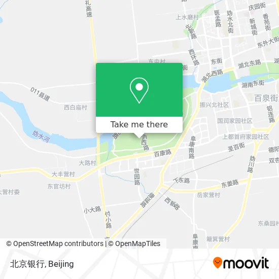 北京银行 map
