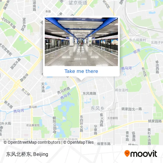 东风北桥东 map