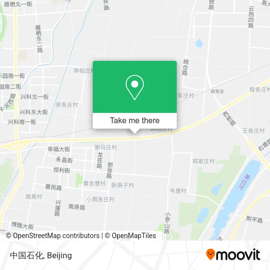 中国石化 map