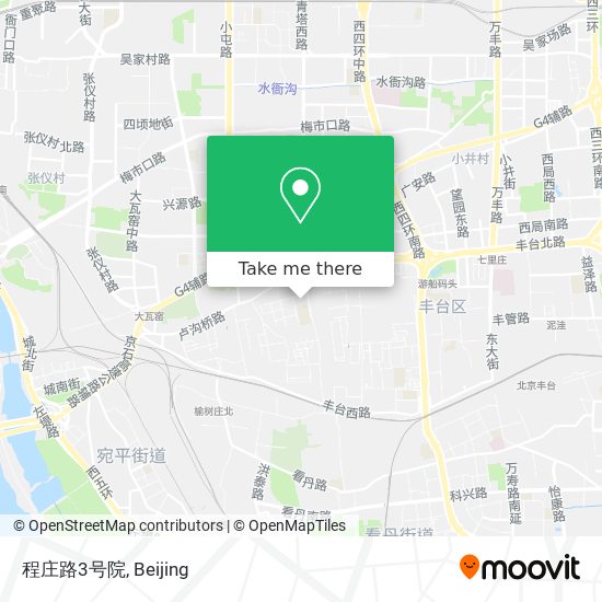 程庄路3号院 map