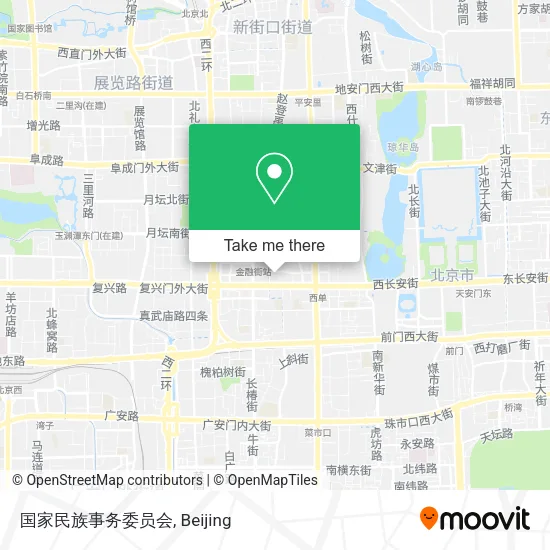 国家民族事务委员会 map