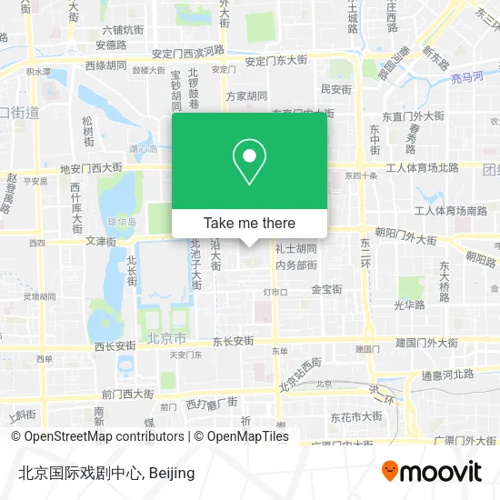 北京国际戏剧中心 map