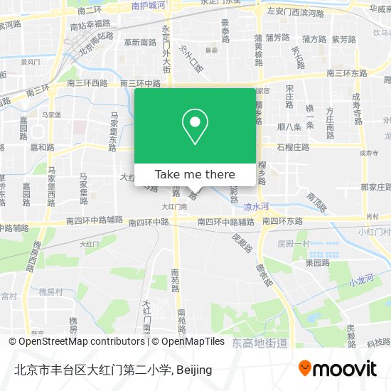 北京市丰台区大红门第二小学 map