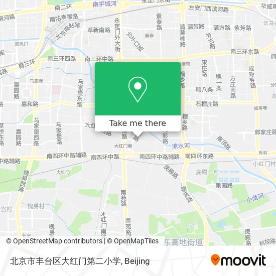 北京市丰台区大红门第二小学 map